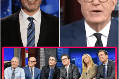 “LATE-NIGHT JUST BLEW UP — JIMMY KIMMEL & STEPHEN COLBERT HAVE TEAMED UP TO LAUNCH AN UNCENSORED ‘TRUTH NEWS’ CHANNEL, DEFYING ABC & CBS AND DECLARING WAR ON NETWORK CENSORSHIP.”