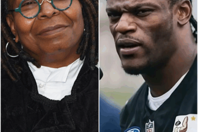 🔥 LIVE TV EARTHQUAKE: Whoopi Goldberg dismissed Lamar Jackson as “just a football player” — but seconds later, he fired back with seven words that froze the entire studio….
