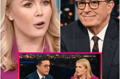 LIVE SHOWDOWN: 35 million watch Karoline Leavitt clash with Stephen Colbert — and her stunning one-liner leaves him shaken as the crowd erupts