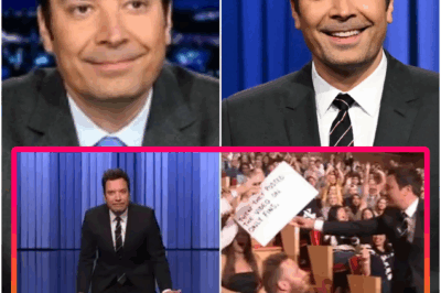 “I’M NOT DOING THIS JOKE.” — Jimmy Fallon stunned his own audience mid-monologue when he slammed the brakes on a punchline about sharks caught in a scandalous threesome.