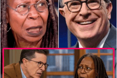 🔥DAYTIME ERUPTION! The second Whoopi screamed “CUT! GET HIM OFF MY SET!” — it was already too late. Stephen Colbert had just blown The View wide open, turning the studio into live-TV chaos as millions watched in shock.