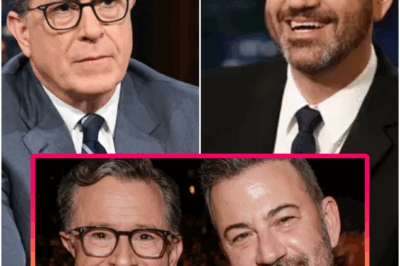 🔥“OUR LONG NATIONAL LATE-NIGHTMARE IS OVER!” With the roar of a crowd still echoing, Stephen Colbert didn’t just welcome Jimmy Kimmel back — he delivered a thunderous declaration that felt less like comedy and more like history unfolding. His voice cut through the tension: this wasn’t just about a host returning, it was about free speech fighting its way back onto the stage.