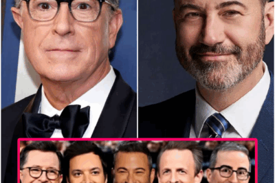 LATE-NIGHT EARTHQUAKE: The audience was still laughing when the air flipped into silence — Stephen Colbert dropped a line so sharp it sliced through the comedy and echoed like a thunderclap across the industry