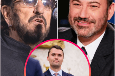 🚨 “ABC JUST PULLED JIMMY KIMMEL LIVE! INDEFINITELY — AFTER HIS CRUEL WORDS AIMED AT CHARLIE KIRK SPARKED OUTRAGE. THEN RINGO STARR STEPPED UP, HIS VOICE TREMBLING WITH FIRE, DEMANDING RESPECT AND TURNING GRIEF INTO A GLOBAL CALL FOR DIGNITY.”