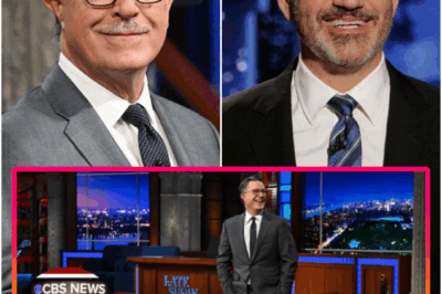LATE-NIGHT EARTHQUAKE: Jimmy Kimmel’s return lit up the stage — but it was Stephen Colbert’s sly challenge that sent shockwaves across Hollywood. With just one line, he turned a comeback into a rivalry reborn