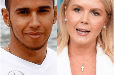 LIVE TV ERUPTION: Lewis Hamilton Calls Karoline Leavitt A “T.r.u.m.p Puppet” — His Next Line Left Her Speechless……