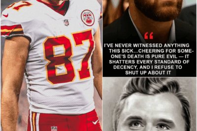 BREAKING: Travis Kelce Speaks Out After Disturbing Clips Mocking Charlie Kirk’s Death Surface. The NFL star has finally broken his silence, unleashing a passionate statement that has left fans worldwide stunned.