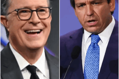 LEAKED-CLASH: “THE CLASSROOM MOMENT” — RAW FOOTAGE SHOWS DESANTIS FREEZE AS COLBERT DROPS ONE QUESTION THAT STOPS THE ROOM COLD