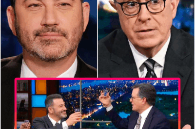THE LATE-NIGHT MUTINY NOBODY SAW COMING: JIMMY KIMMEL & STEPHEN COLBERT JUST TORCHED HOLLYWOOD’S RULEBOOK LIVE ON AIR — AND THEIR SECRET ALLIANCE COULD CHANGE TV FOREVER