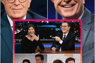 LATE-NIGHT LOVE TWIST: Before Stephen Colbert became TV’s sharpest wit, he was just a nervous guy embarrassing himself in front of his future in-laws — blurting out a request for Evelyn’s number and failing spectacularly