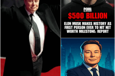 Elon Musk’s Wealth Explodes to $500 Billion, Up From $24.6 Billion Just Four Years Ago, Crushing Larry Ellison by $150 Billion and Fueling Predictions He’ll Become Humanity’s First Trillionaire by 2033