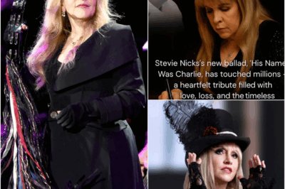 🎤 “I SANG HIS NAME AND FELT HIM THERE” — Stevie Nicks’ Haunting New Song ‘His Name Was Charlie’ Moves the World to Tears! The legendary singer’s tribute to Charlie Kirk has struck a chord with millions, transforming grief into grace in a way only Stevie can.