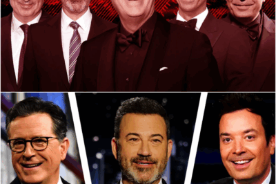 🚨 LATE-NIGHT SHAKEUP! Stephen Colbert, Jimmy Fallon, Seth Meyers, John Oliver, AND a Silent Jimmy Kimmel Unite for a Groundbreaking New Show That Could CHANGE Television Forever — Fans Are Losing Their Minds as Late-Night’s Biggest Rivalries Turn Into an Unstoppable Alliance!