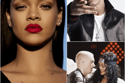 🔥 SHOCKING SCENE: Rihanna and A$AP Rocky Spotted Leaving Clinic, Then Eminem Steps In With a White Envelope — Containing Only 7 Words That Could DESTROY the Music Industry as We Know It!